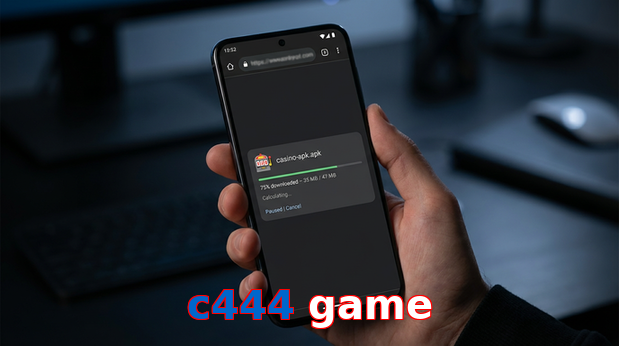 Main screen of C444 Game apk page for PK players